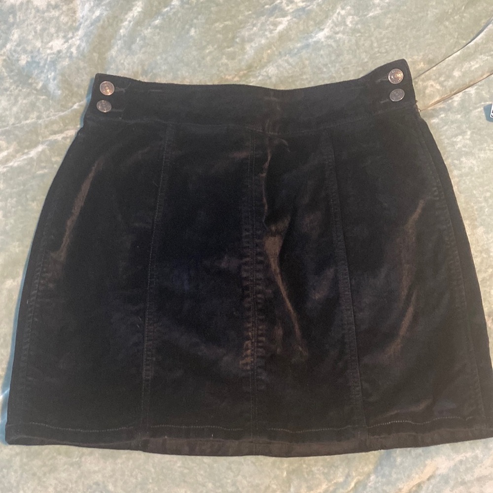 Free People Black Skirt